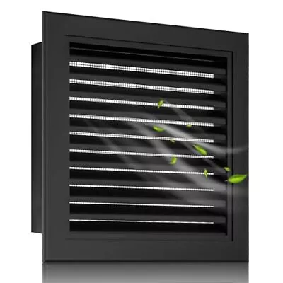 12 X 12 Gable Vent - Premium Aluminum Sturdy & Stylish Shed Vents With Screen • $35.53