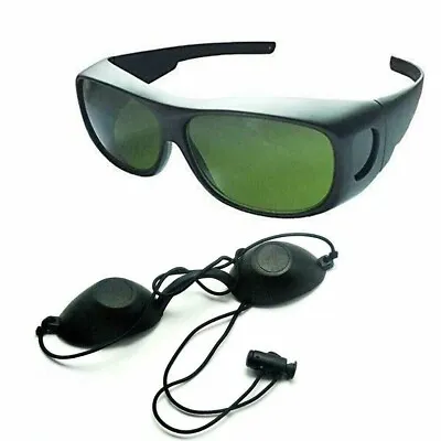 IPL 200-2000nm Laser Safety Glasses Beauty Hair Removal Protection Eeypatch Blac • £13.70