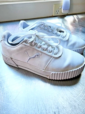 $15 • Buy PUMA Carina 373997- 09 White Women's Casual Sneaker Shoes - Size AU 6
