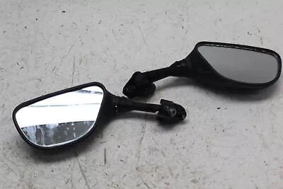 $29.75 • Buy 03-04 Kawasaki Ninja Zx6r Zx636 Rear View Mirror Set Pair Mirrors