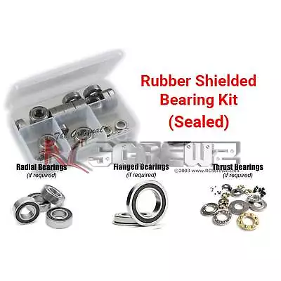 RCScrewZ Rubber Shielded Bearing Kit Mug005r For Mugen Seiki MBX4 RR 1/8th Buggy • $49.95