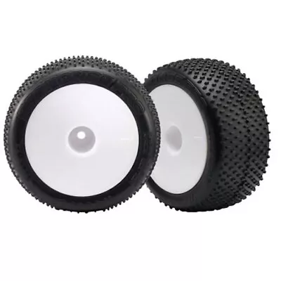 Traxxas 7175 Pro Response Tires(2) 2.2  White Wheels: 1/16 E-Revo • $22.95