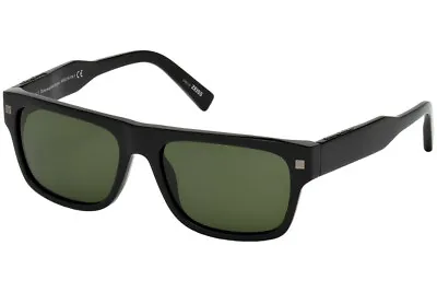 Ermenegildo Zegna EZ0088 01N Black Zeiss Lens Sunglasses 56-17-140 EZ0088 Italy • $138