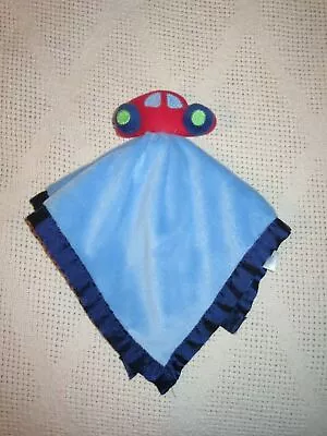 Nursery Rhyme Car Blue & Red Rattle Security Blanket/Lovey • $19.99