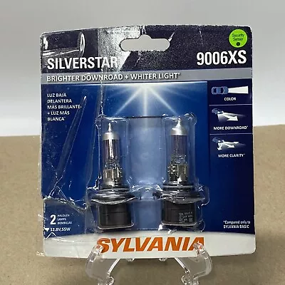 SYLVANIA 9006XS SilverStar High Performance Halogen Headlight Bulb 2 Bulbs • $29.99