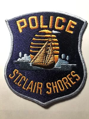 St Clair Shores Michigan Police Patch • $4.95