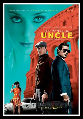 The Man From Uncle Movie Poster Print & Unframed Canvas Prints • $29.11