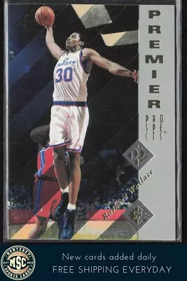 Rasheed Wallace 1995-96 SP #167 RC Washington Bullets • $1.99