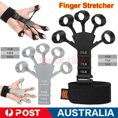 $9.99 • Buy Gripster Grip Strengthener Finger Stretcher Hand Grip Trainer Fitness Training
