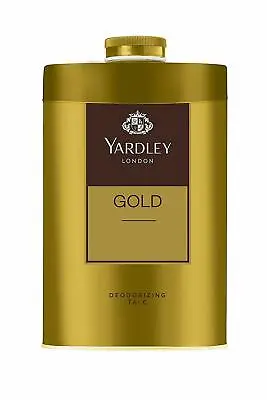 Yardley London Gold Perfumed Talcum Powder 250gm / 8.8oz Deodorizing Talc • £11.99