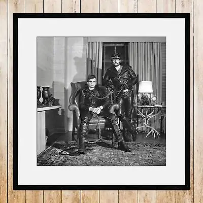 Print Of Brian Ridley And Lyle Heeter By Robert Mapplethorpe - Gallery Framed • $77.81