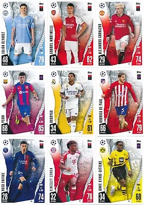 Match Attax Base Cards Champions League 23/24 2023/24 - Choose From AST-BVB - • $1.99