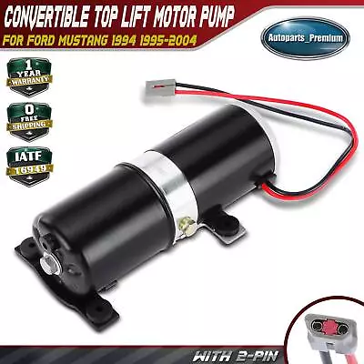 Rear Side Convertible Top Lift Motor Pump For Ford Mustang 1994 1995 1996-2004 • $136.99