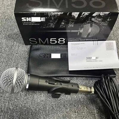 Shure SM58s Vocal Microphone With On/Off Switch • $29.99