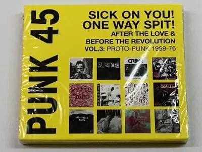 PUNK 45: Sick On You! Proto-Punk 1969-76[CD] • £14.98