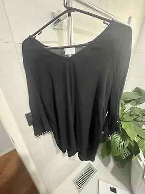 Witchery Black Top Size 16 Worn Once As New • $20