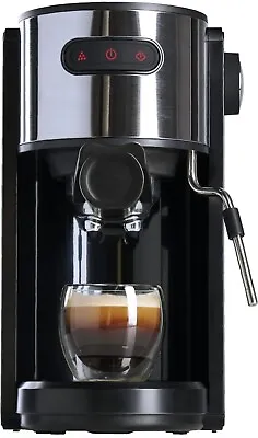 Coffee Gator Semi-Auto Espresso Machine 1.3 Liter Quick Brew W/ Milk Frother • $89.10