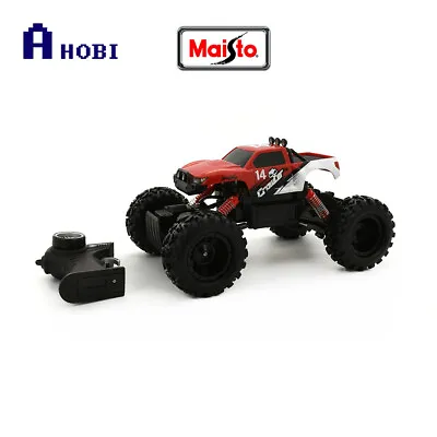 Maisto Red Rock Crawler 4x4 RC Vehicle Off-Road Action For Ages 8+ • $74.48