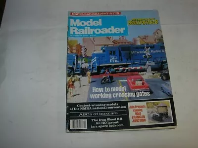 Model Railroader Magazine November 1987 • $5.50
