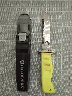 U.S. Divers Knife - Yummy Yellow!! Used Vintage 90s • $15