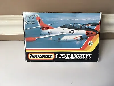 Matchbox Vintage 1/72 Scale Model Airplane T-2c/e Buckeye. • $24.95