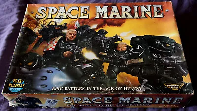 Space Marine 1st Edition (1989) Epic 40k Warhammer Games Workshop & Rulebook • £119.99