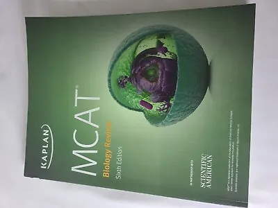 $15.31 • Buy Kaplan: MCAT Biology Review 6th Edition By Alexander Stone Macnow, Illustrated.
