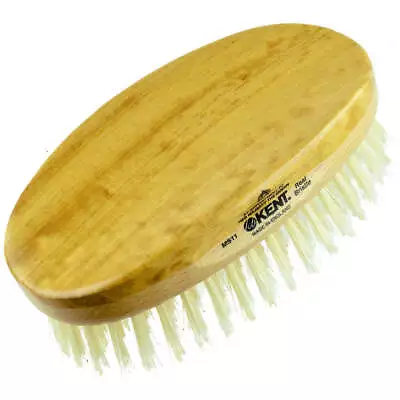 Mens Finest White Boar Bristle Dual Wood Military Hair Brush • $136