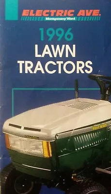 Montgomery Ward 1996 Lawn Tractor Color Sales Brochure Sabre Yard-Man Powr Kraft • $64.99