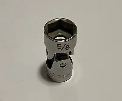 MATCO 3/8 Drive X 5/8 SAE Universal Swivel 6 Point Chrome Socket  BU206A • $24.95