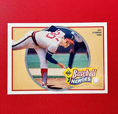 1990 Upper Deck Nolan Ryan Baseball Heroes ~1973 Career Year~ #11 #HOF • $3.99