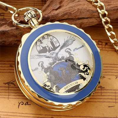 Unique Music Box Harry Potter Song Pendant Pocket Watch Play For Birthday Gifts • $15.43