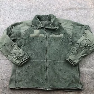 USGI ECWCS Gen III Cold Weather Fleece Jacket Medium Long Gray Pockets Military • $38.98