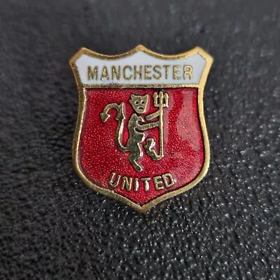 Vintage 1990s Manchester United Badge AEW/Coffer/Reeves Style Repro Badge B151 • £7.95