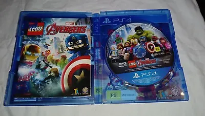 $17.90 • Buy PS4 Playstation Game - LEGO MARVEL AVENGERS - Game VGC WITH MANUALno Front Cover