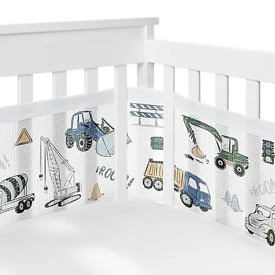 Sweet Jojo Construction Truck Crib Bedding And Accessories • $45.99