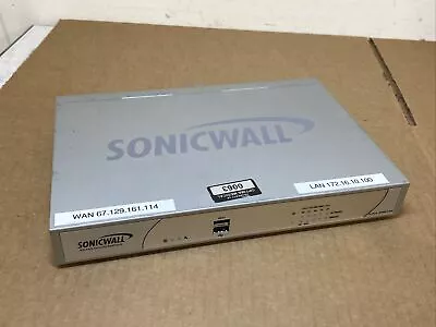 SonicWALL 250 M Network Security Appliance NSA 250M APL25-090 • $12.34