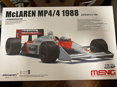 1/12 Meng Mclaren Honda MP4/4 1988 F1 Grand Prix GP Senna Prost Tamiya MFH Hiro • $220