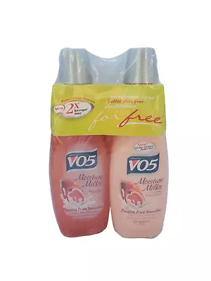 Vintage NOS VO5 Passion Fruit Smoothie Shampoo & Conditioner Moisture Milks 15oz • $32.19