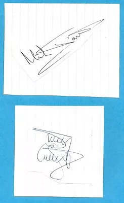 £3.50 • Buy Billy Gilbert & Mick Tait Portsmouth Fc 1985-1986 Season Original Autographs