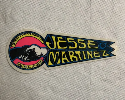 Vintage Skateboard Sticker Jesse Martinez SMA World Blind Natas Mark NOS 101 OJ • $17