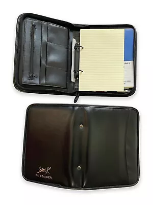 A5 Zipped Ring Binder 2 Rings  With Solar Calculator Inside Ring Mechanism 9980C • £24.99