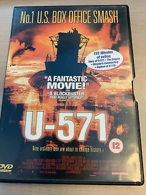 U-571 (DVD) Plus 155 Minutes Of Extras • £1.99