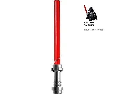£1.89 • Buy 1 X Official Lego - Star Wars Lightsabers - Metallic / Trans Red - Fast - New