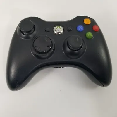 $6.51 • Buy Microsoft Xbox 360 Official Wireless Controller Gaming Pad Black (PARTS ONLY)
