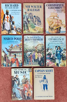 Vintage Ladybird Books  1960s Some With Dust Covers X 8 • £12.99