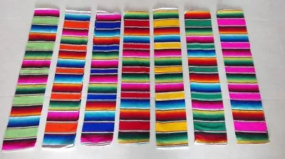 Mexican Table Cloth/Runner Corredor De Mesa Sarape Mexicano 11 X 80  Boda Fiesta • $11.99