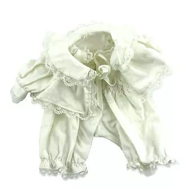 Muffy Vanderbear Clothing ? Romper And Jacket In White With Lace Trim • $19.99