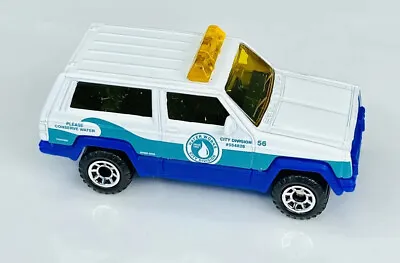Matchbox Jeep Cherokee 1998 1:58 Water Works City Division Diecast • $12