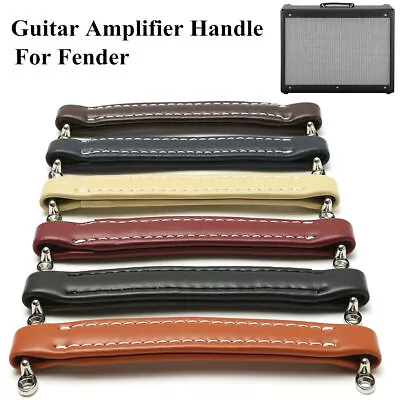 21cm Vintage Leather Style Guitar Amplifier Handle For Fender Ampeg Amps Amp • $12.99